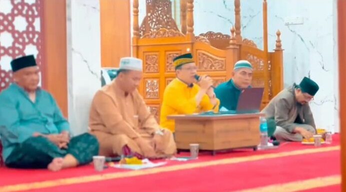Sambut Idul Adha, Pengurus Masjid Namirah Batam Gelar Rapat Persiapan Pemotongan Hewan Kurban