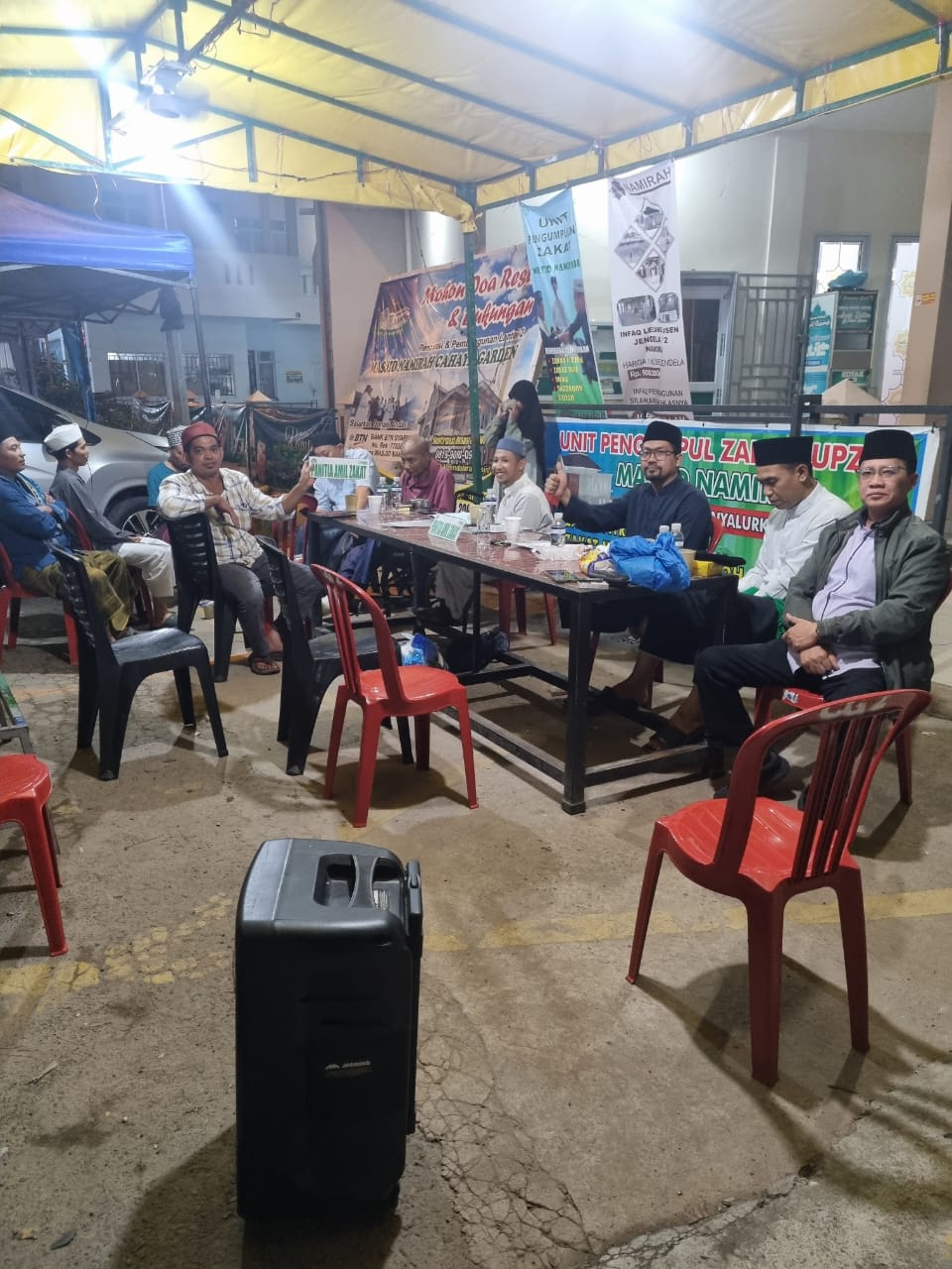 Pengurus Masjid Namirah Selalu siap melayani Ummat